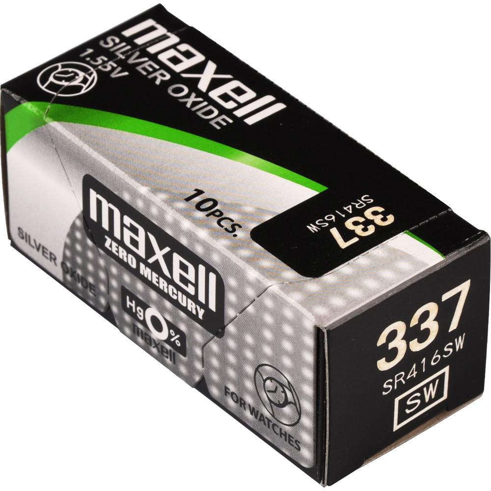 Batéria Avacom knoflíková Maxell 337 Silver Oxid - nenabíjecí