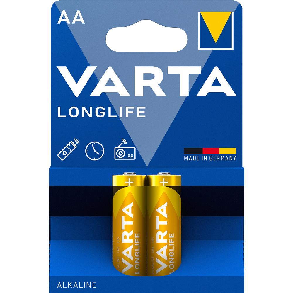 VARTA LR6 2BP AA Longlife Alk