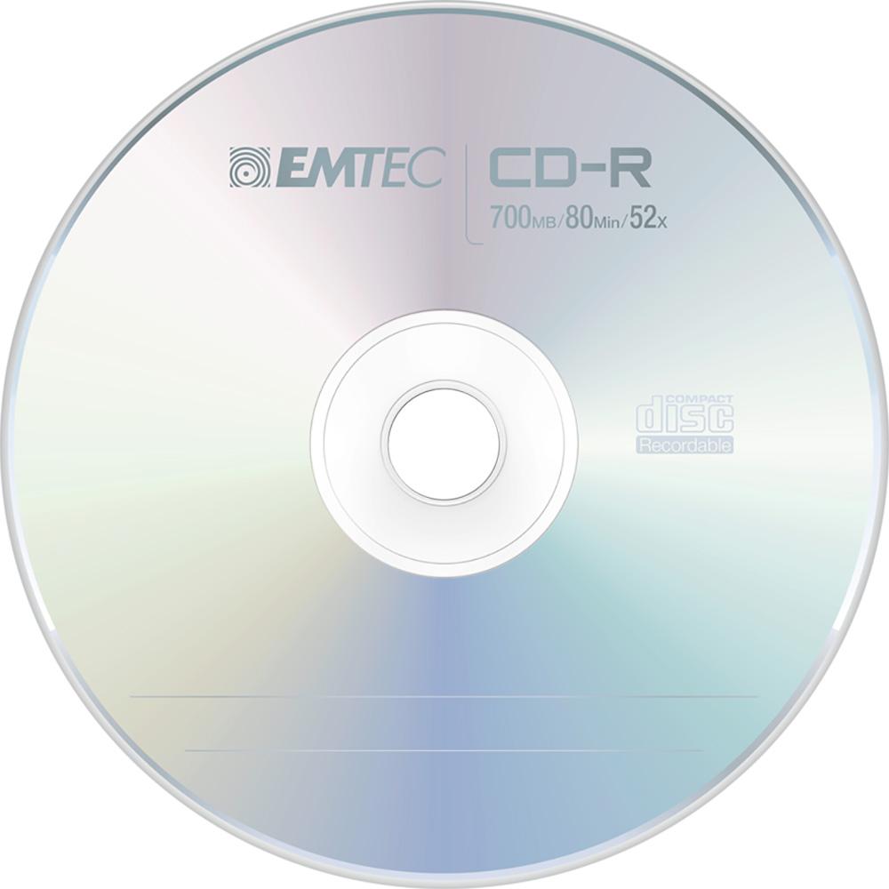 Emtec CD-R 700MB/80MIN/52x  10 ks