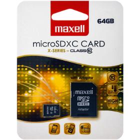 MAXELL 854988 64 GB + adaptér