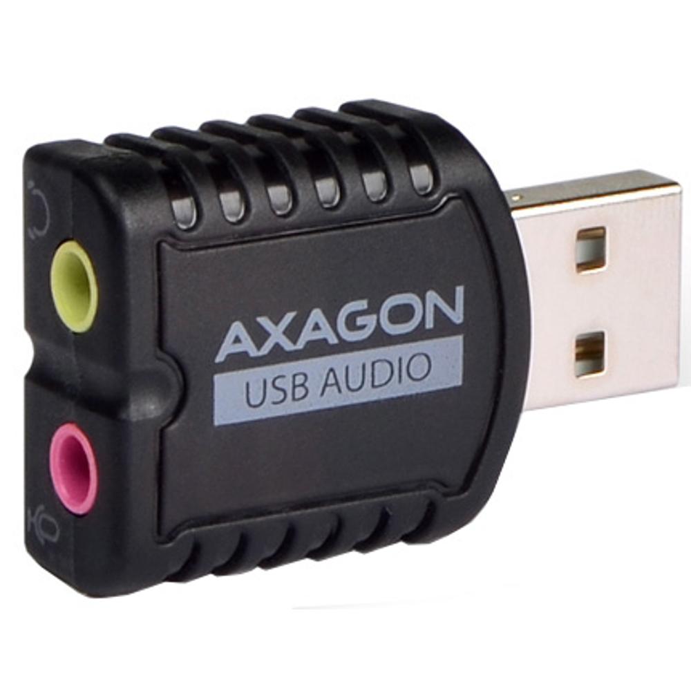 Ostatní ADA-10, USB 2.0 - Externá zvuková karta MINI, 48 kHz/16-bit stereo, vstup USB-A