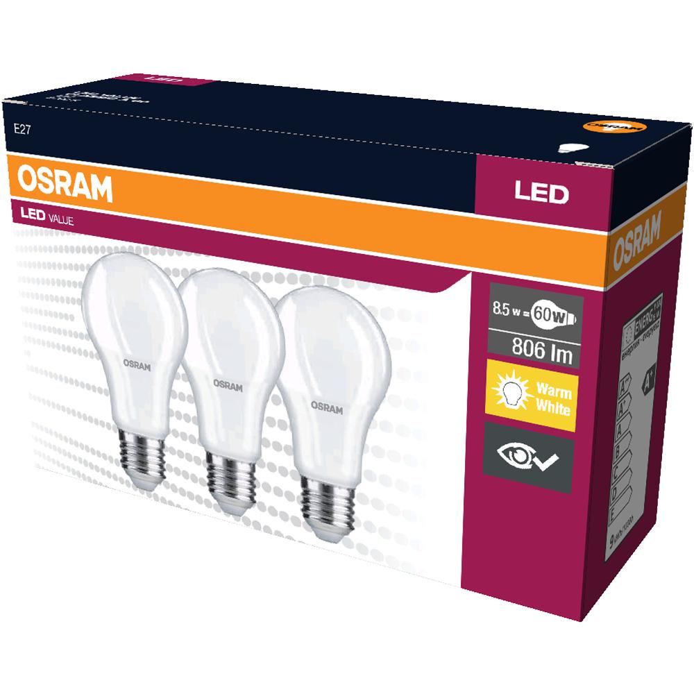 Osram LED Cla. A 60  8.5 W/2700 K E27