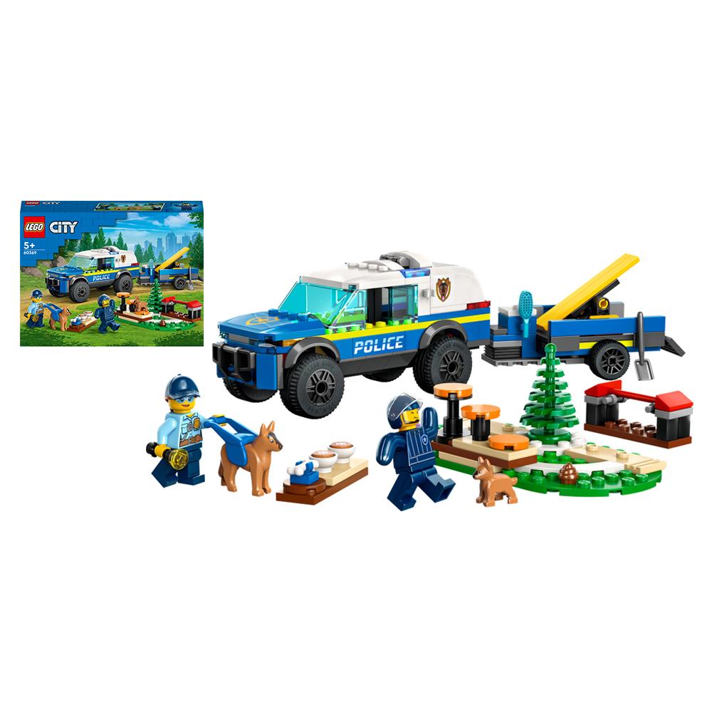 LEGO 60369 Mobilné cvičisko pre policajné psy