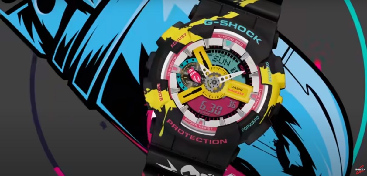 Pánske náramkové hodinky G-Shock GA-110LL-1AER