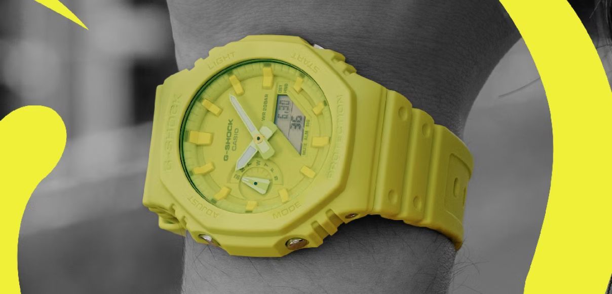 pánske náramkové hodinky G-Shock GA-2100-9A9ER