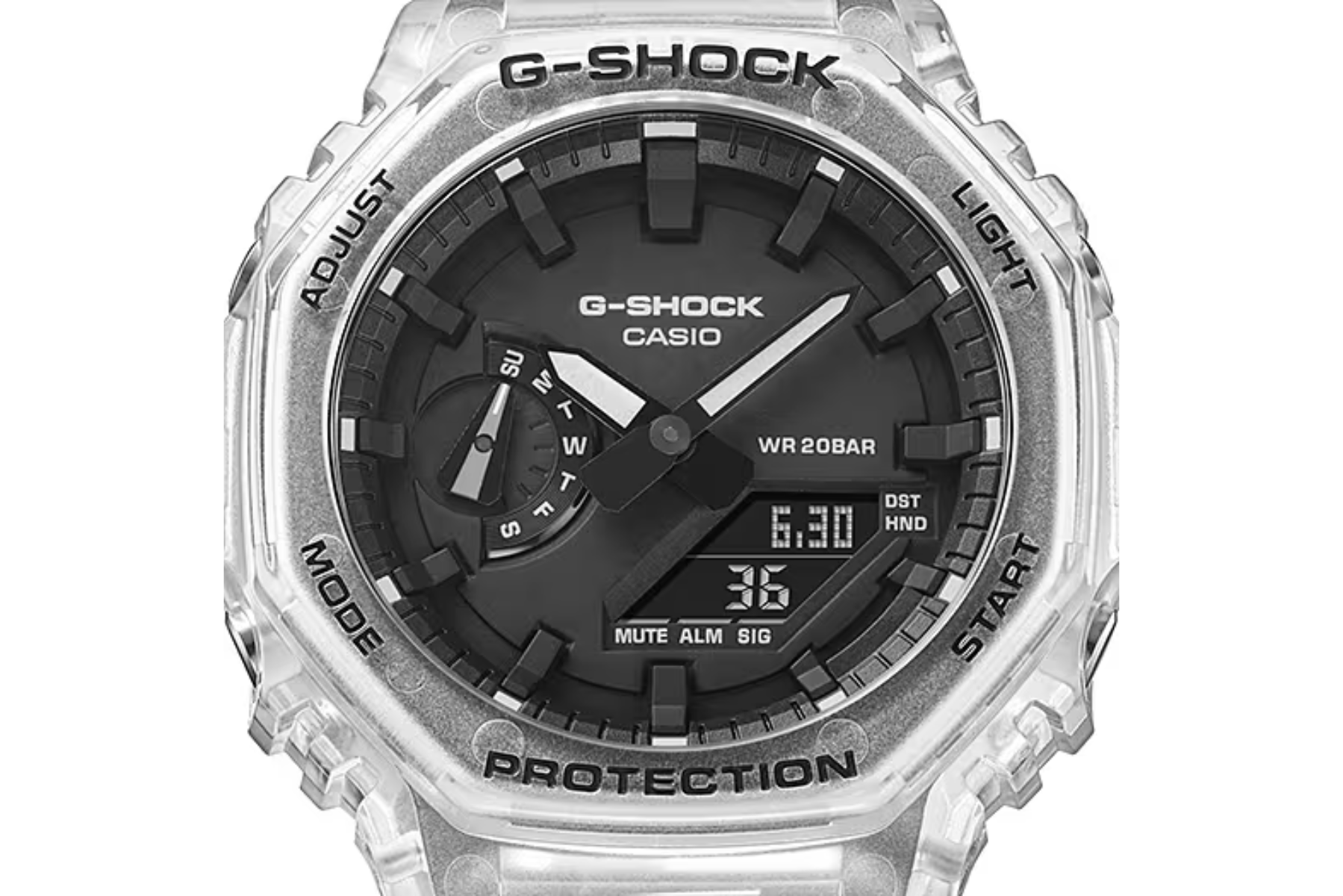 Pánske náramkové hodinky Casio G-SHOCK GA-2100SKE-7AER kvalita