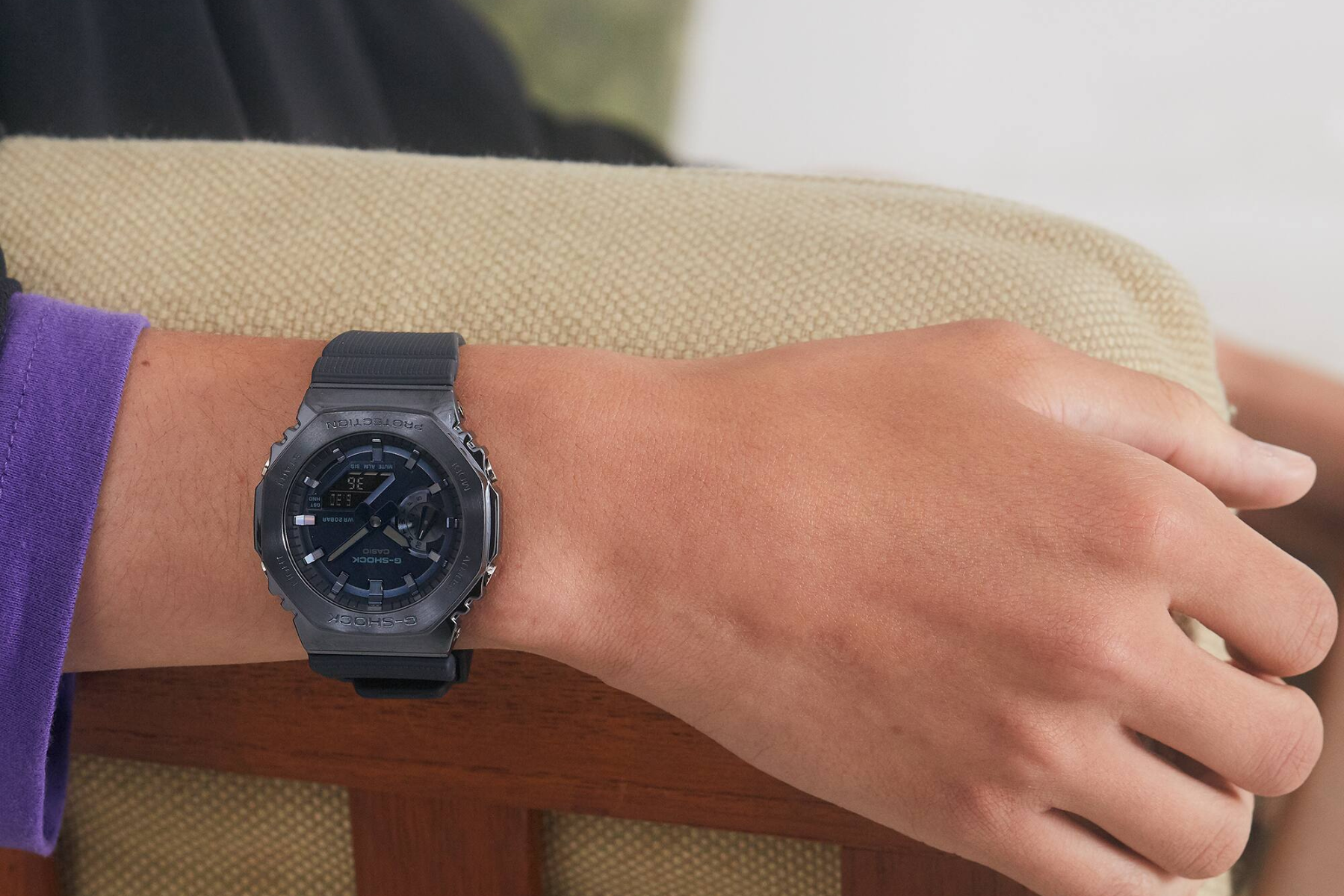 Pánske náramkové hodinky Casio G-SHOCK GM-2100N-2AER uvod