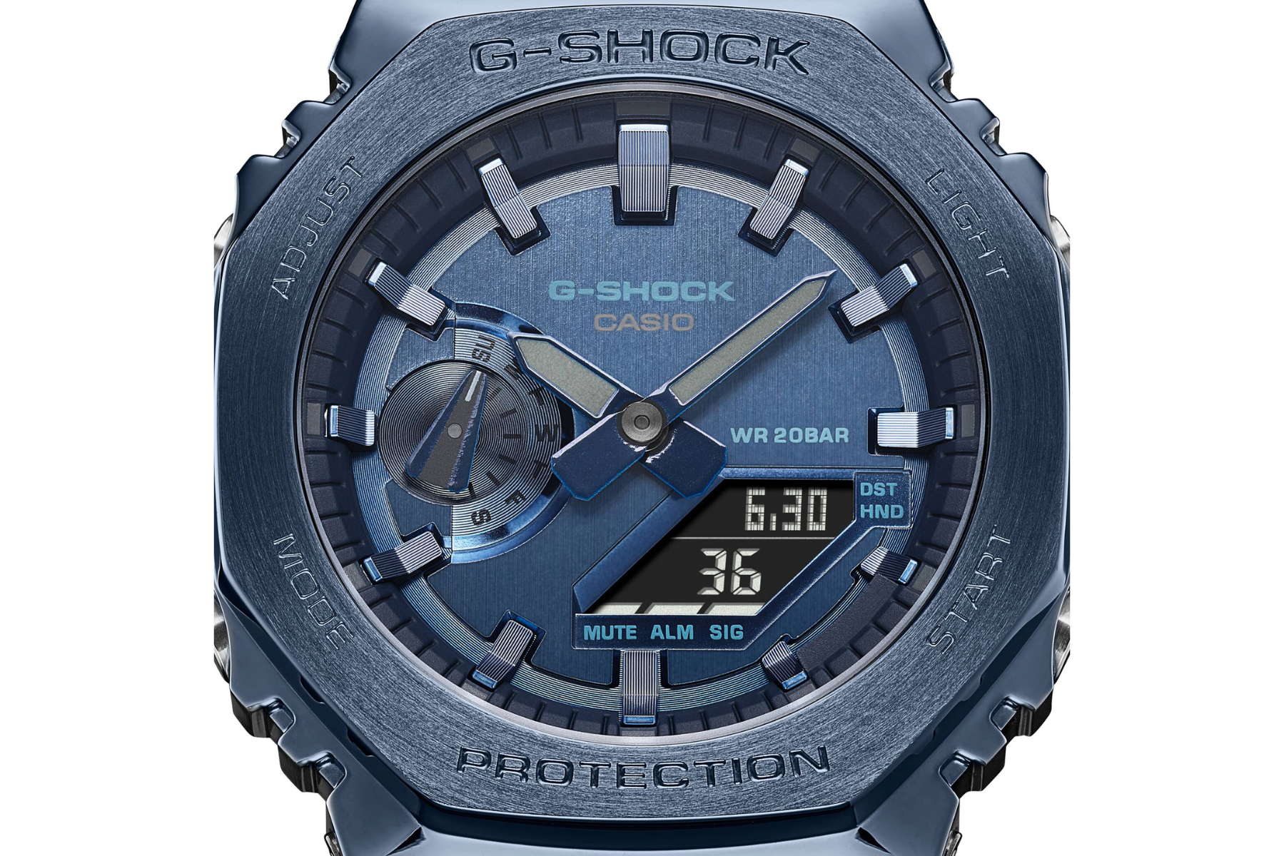 Pánske náramkové hodinky Casio G-SHOCK GM-2100N-2AER odolnost kvalita