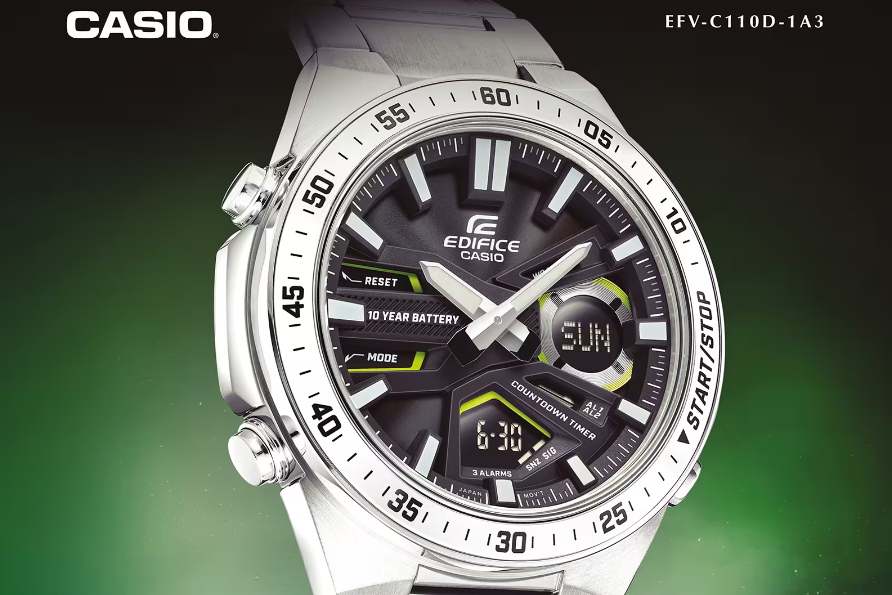 Pánske náramkové hodinky Casio EDIFICE EFV-C110D-1A3VEF uvod