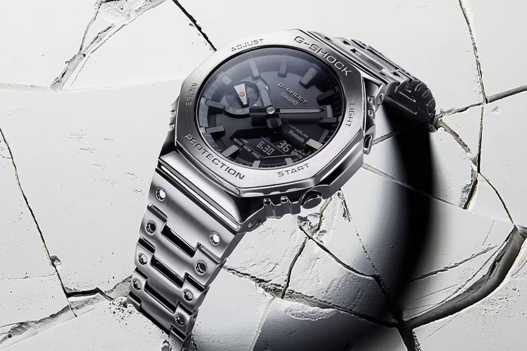 Pánske náramkové hodinky Casio G-SHOCK GM-B2100D-1AER elegancia