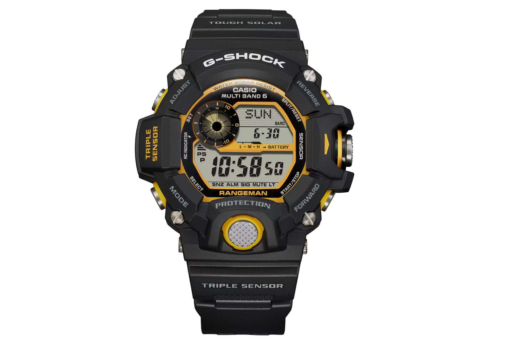Pánske náramkové hodinky Casio G-SHOCK GW-9400Y-1ER odolne