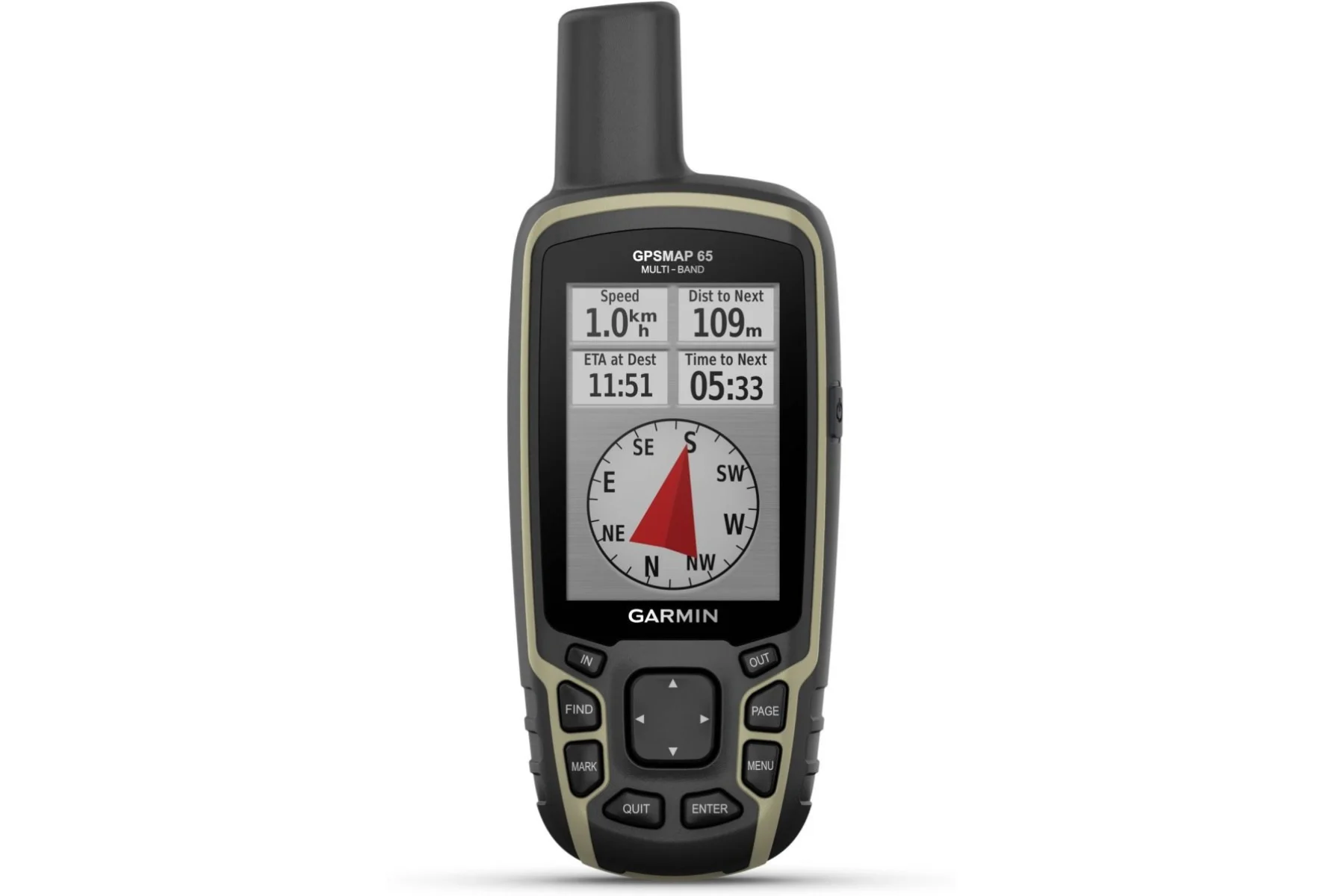 Univerzálny ručný GPS navigátor Garmin GPSmap 65 EUROPE prednosti