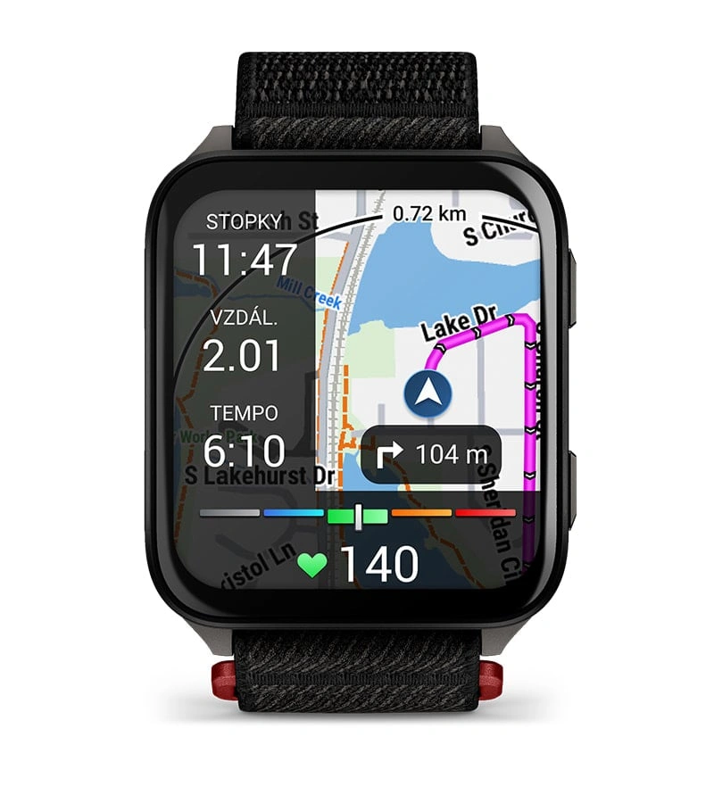 Smart hodinky Garmin Venu® X1 majú v sebe predinštalované mapy.