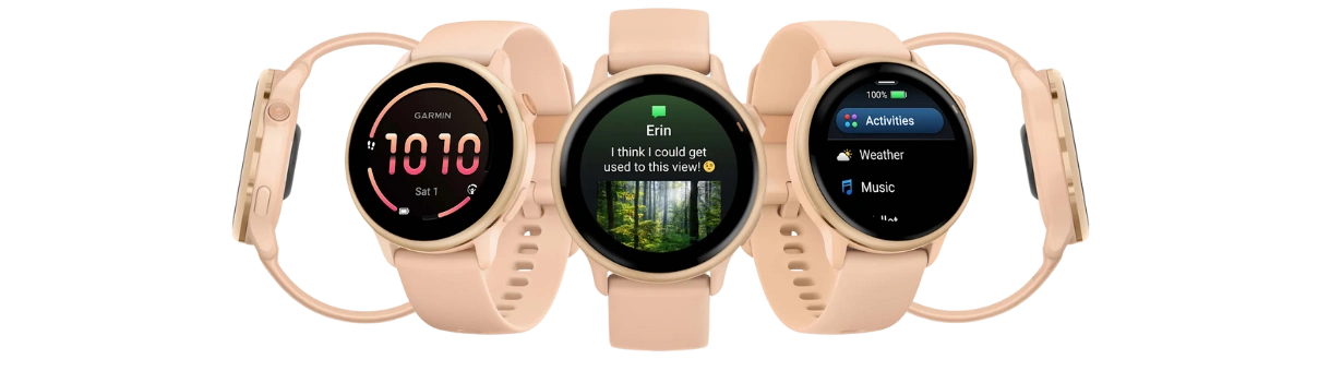 Objavte slobodu s Garmin v&iacute;voactive&reg; 6 Pink Dawn.