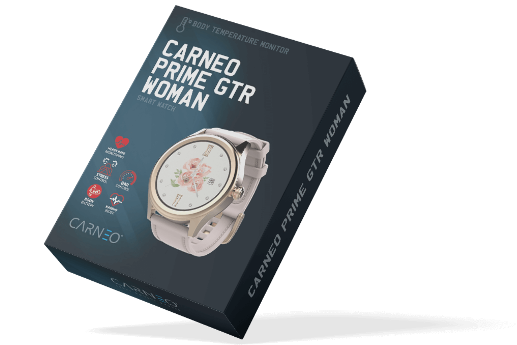 Smart hodinky Carneo Prime GTR Woman Gold uvod