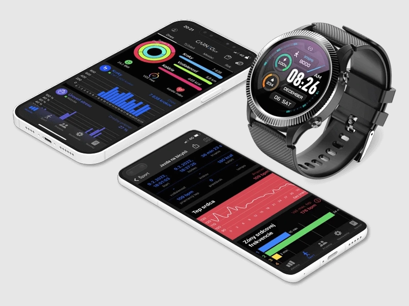 Carneo_Athlete_Smart_hodinky_GPS_black aplikácia