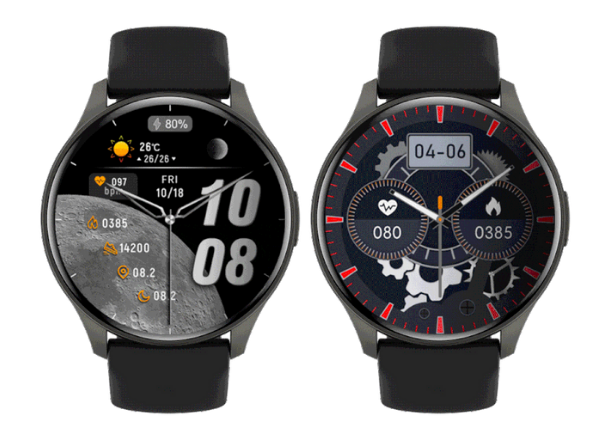 Hodinky Smart hodinky Carneo Gear+ Essential 2nd gen. sa vďaka veľkému výberu ciferníkov prispôsobia vášmu štýlu.