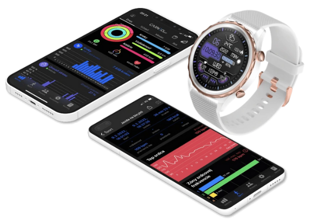 Stiahnite si aplikáciu CARNEO FIT, ktorá vám umožní využiť fit hodinky Carneo Queen HR+ na maximum.