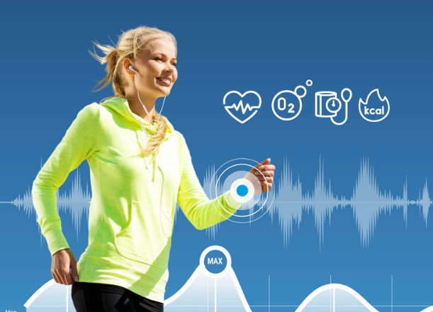 So Smart hodinkami Carneo Queen HR+ môžete po celý deň nepretržite sledovať svoju srdcovú frekvenciu.