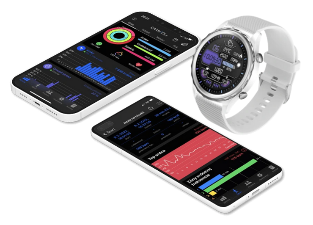 Stiahnite si aplikáciu CARNEO FIT, ktorá vám umožní využiť fit hodinky Carneo Queen HR+ na maximum.