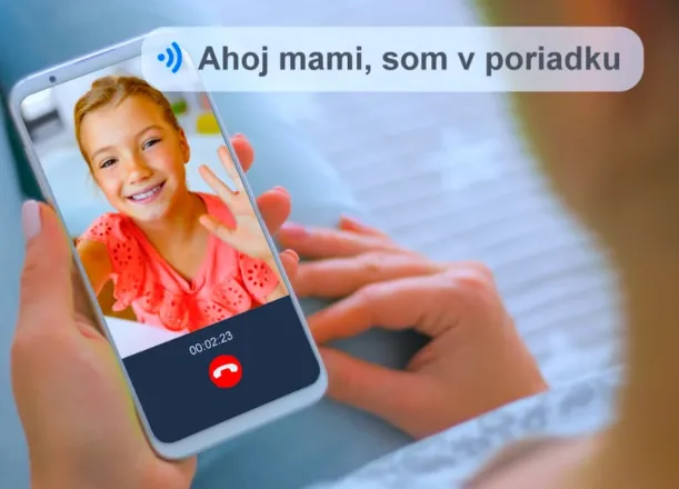 Vďaka hodinkám CARNEO GuardKid+ 4G TINY Black a SIM karte budete so svojim dieťaťom vždy v kontakte.