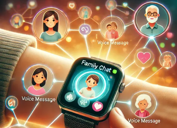 Vďaka detským hodinkám GUARDKID+ 4G TINY Black môžu odteraz všetci členovia rodiny zostať v okamžitom kontakte - na jednom mieste a bez potreby ďalších aplikácií.