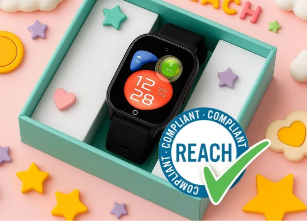 Hodinky GUARDKID+ 4G Buddy s&uacute; vyroben&eacute; z hypoalerg&eacute;nnych a zdravotne nez&aacute;vadn&yacute;ch materi&aacute;lov s 10-n&aacute;sobne niž&scaron;&iacute;m obsahom &scaron;kodliv&yacute;ch l&aacute;tok, než povoľuje E&Uacute;.