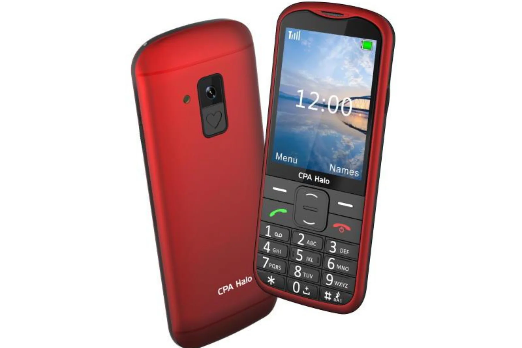 Mobilný telefón CPA Halo 28 Senior red + nab.st vydrz