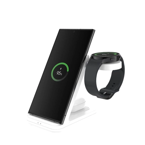 Stojanček s bezdrôtovým nabíjaním 3v1 Fixed Powerstation