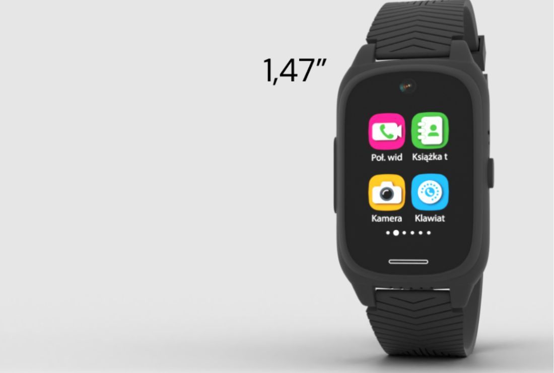 Veľká, dobre čitateľná obrazovka