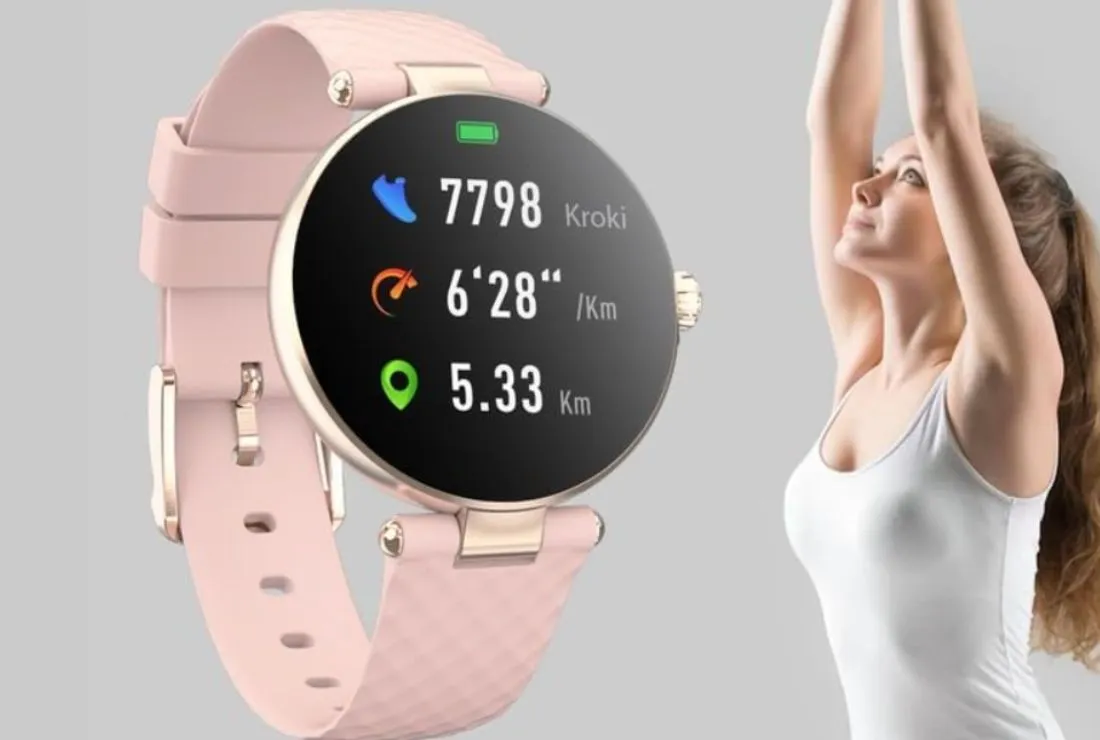 Dámske šikovné hodinky pre športovo založené ženy