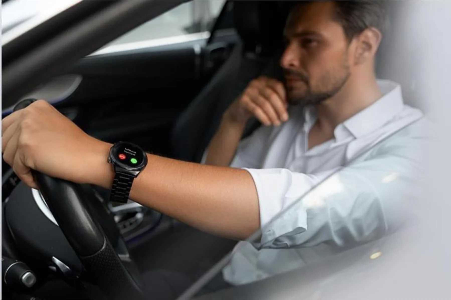 Smart hodinky Garett V12 Black Steel amoled displej