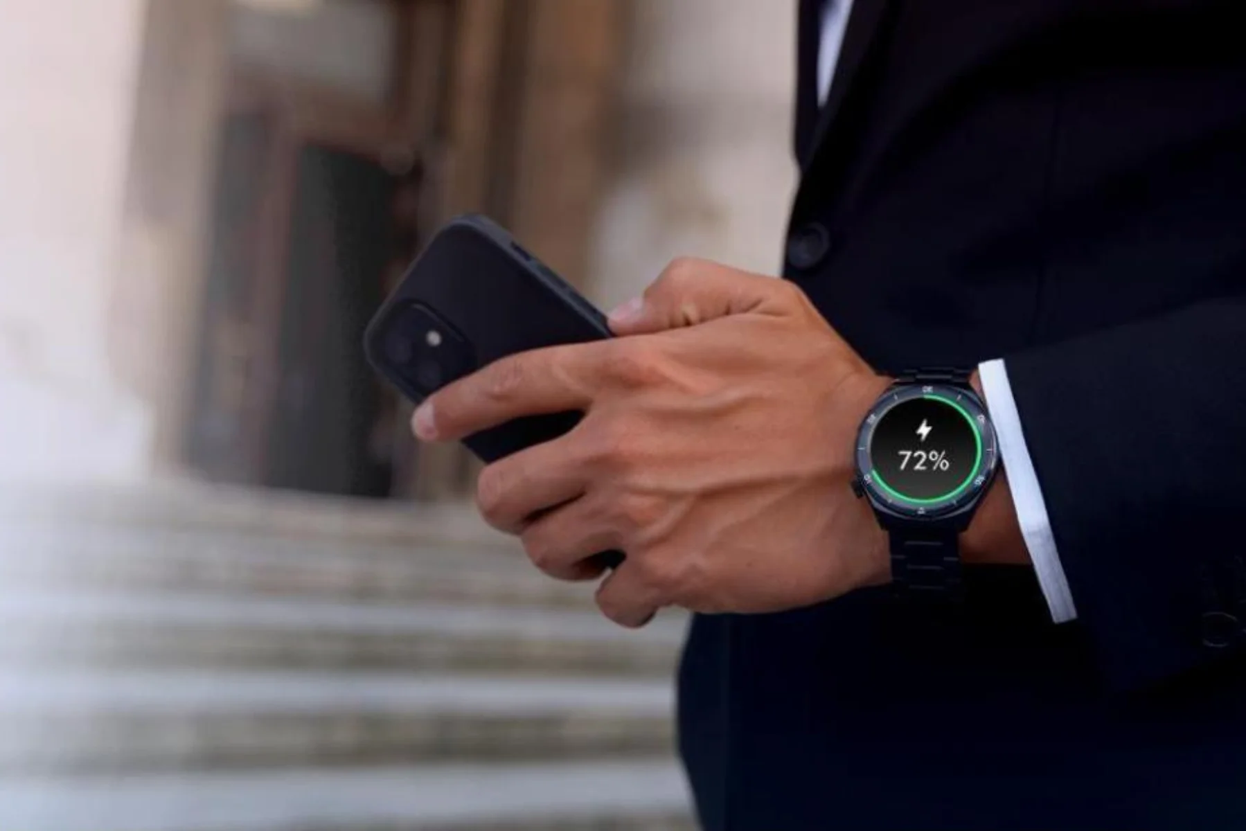 Smart hodinky Garett V12 Black Steel 10 dni vydrz baterie