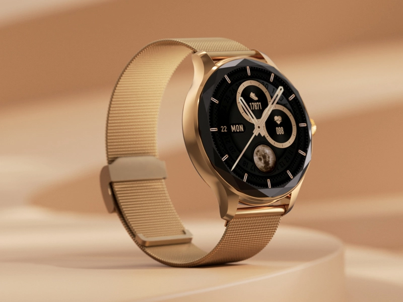Garett_Viva_Goldsteel_smartwatch dizajn
