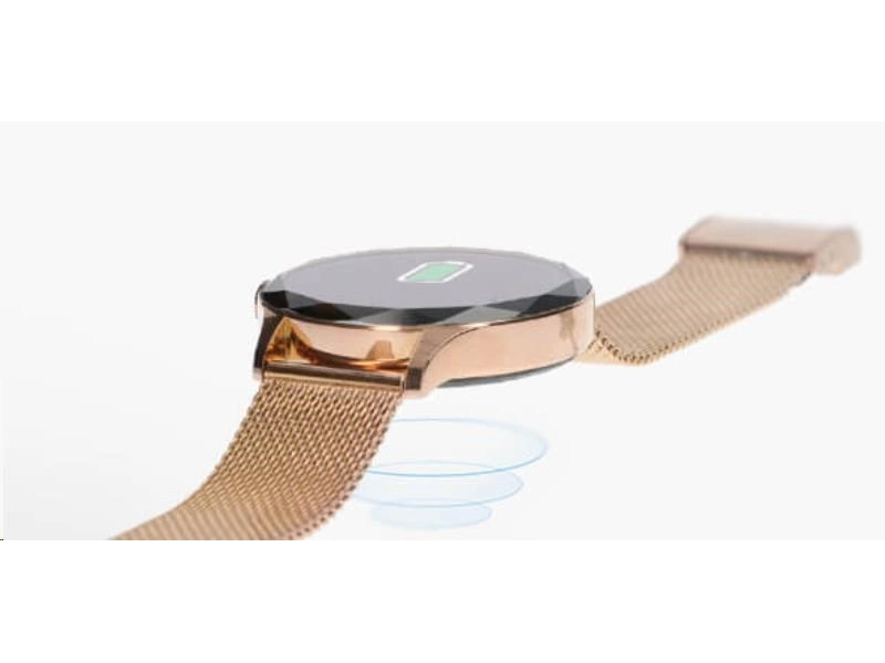 Garett_Viva_Goldsteel_smartwatch nabíjanie a výdrž