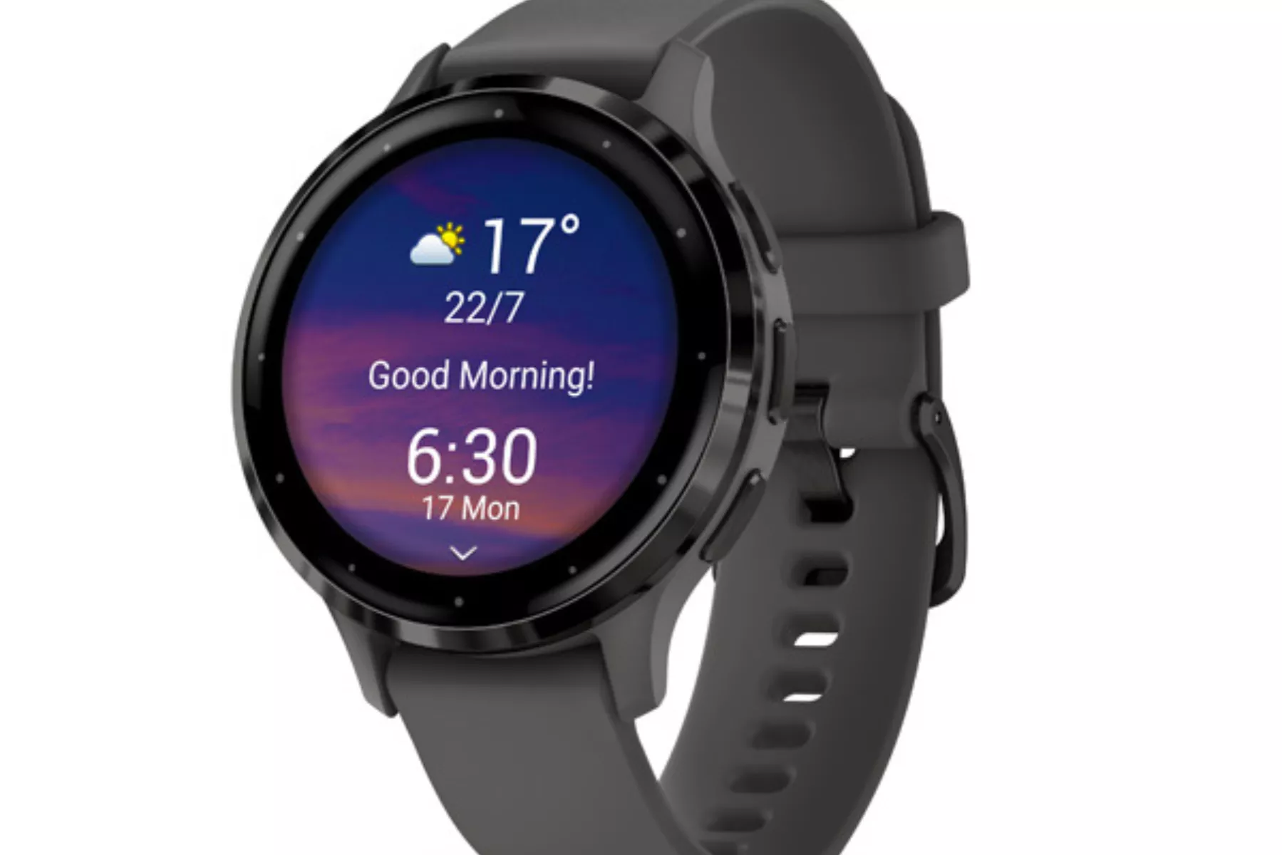 Smart hodinky Garmin VENU 3S Pebble Gray/Slate Pebble gray displej a vydrz baterie