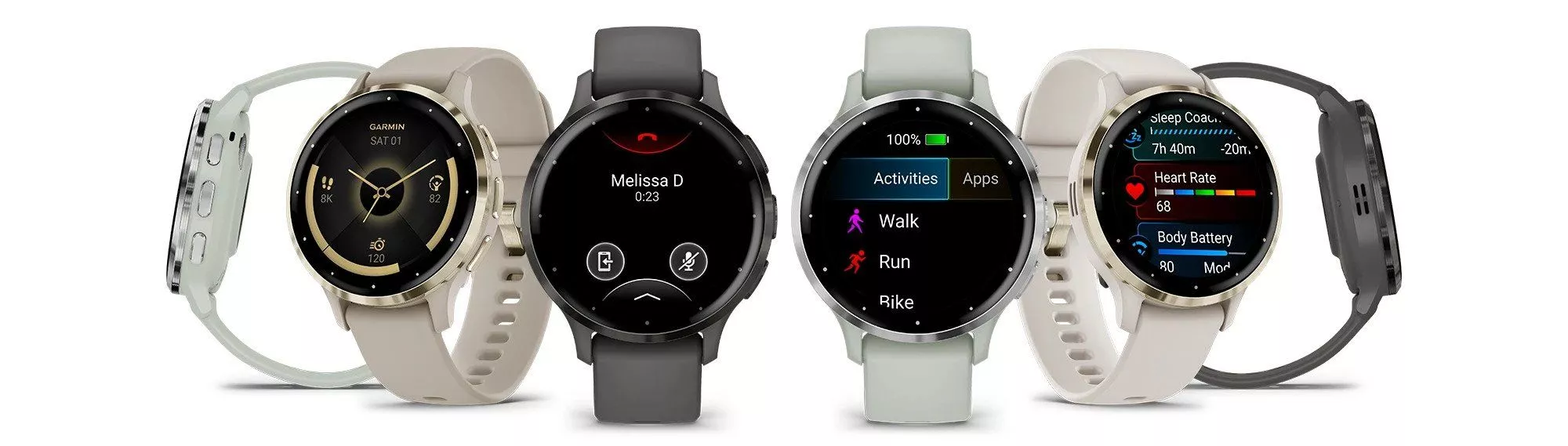 Smart hodinky Garmin VENU 3S Pebble Gray/Slate Pebble gray uvod