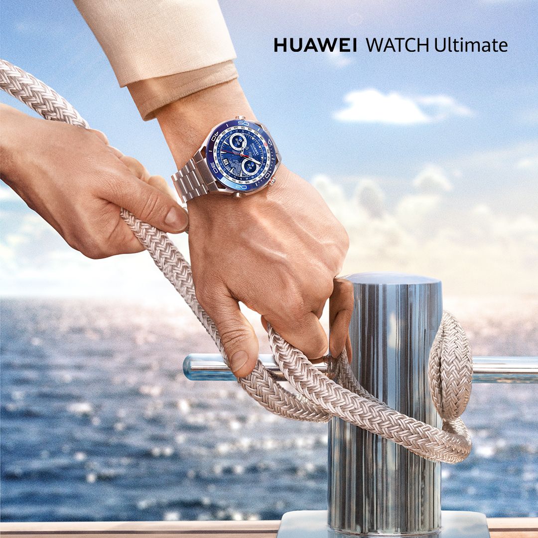 Huawei smart hodinky na lodi