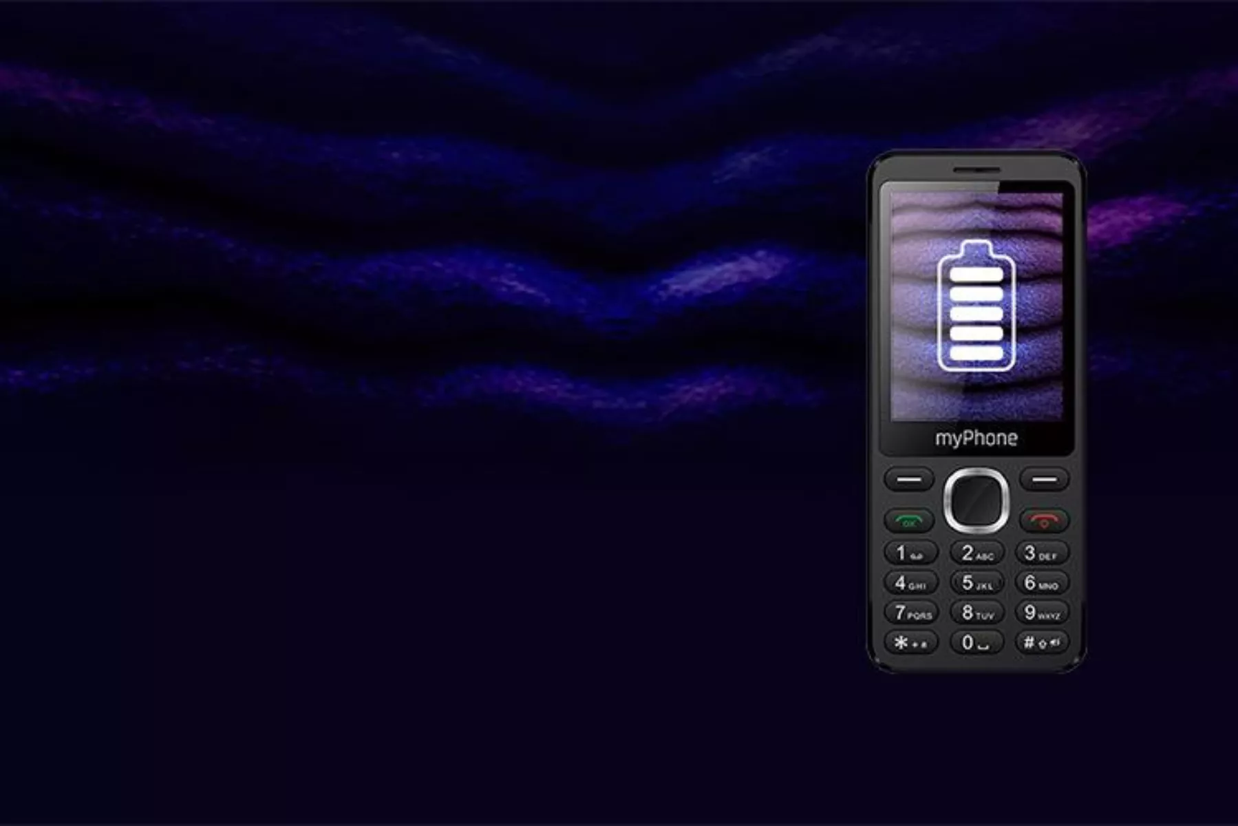 Telefón MyPhone Maestro 2 tlačítkový bateriaa