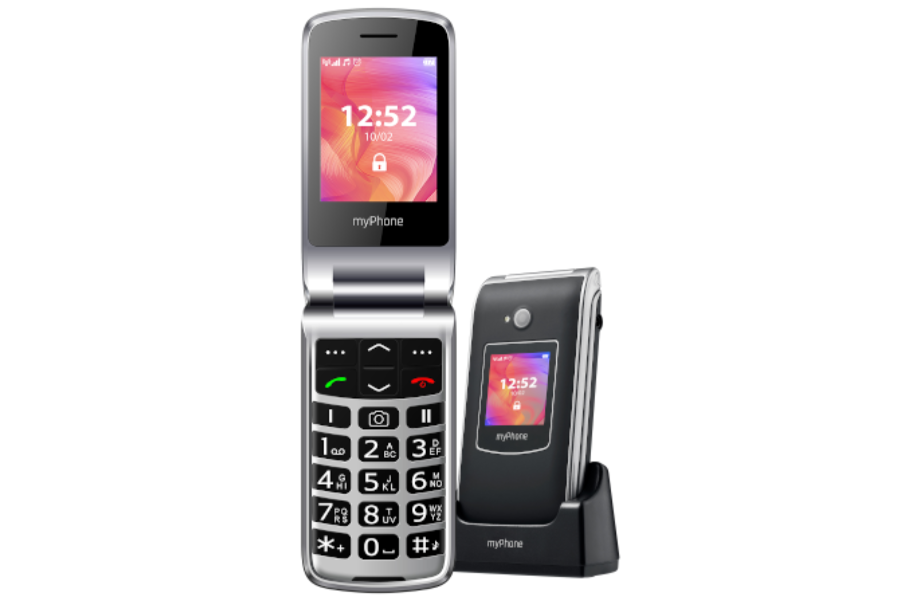 Telefón MyPhone Rumba 2 tlačidlový BLACK dlha prevadzka
