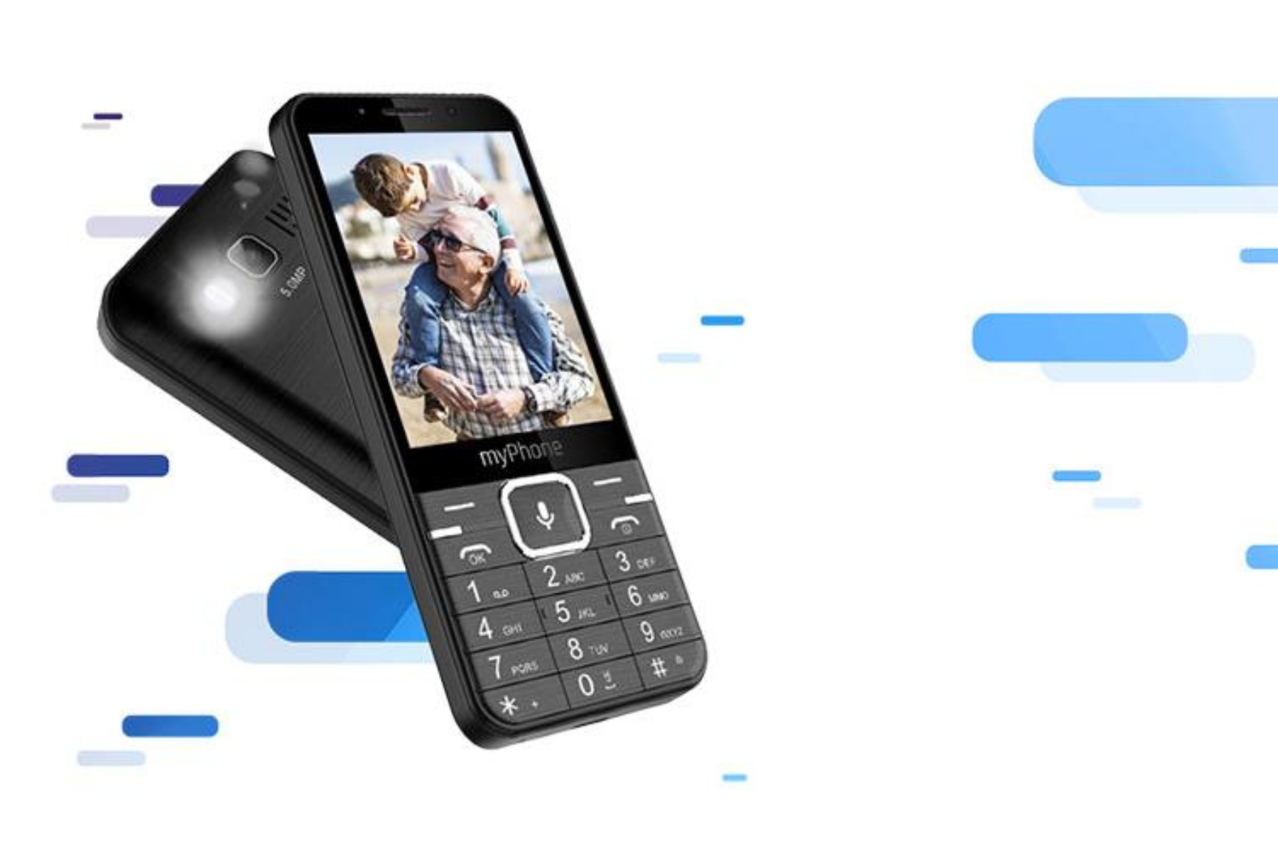 Telefón MyPhone Up Smart LTE čierny uvod
