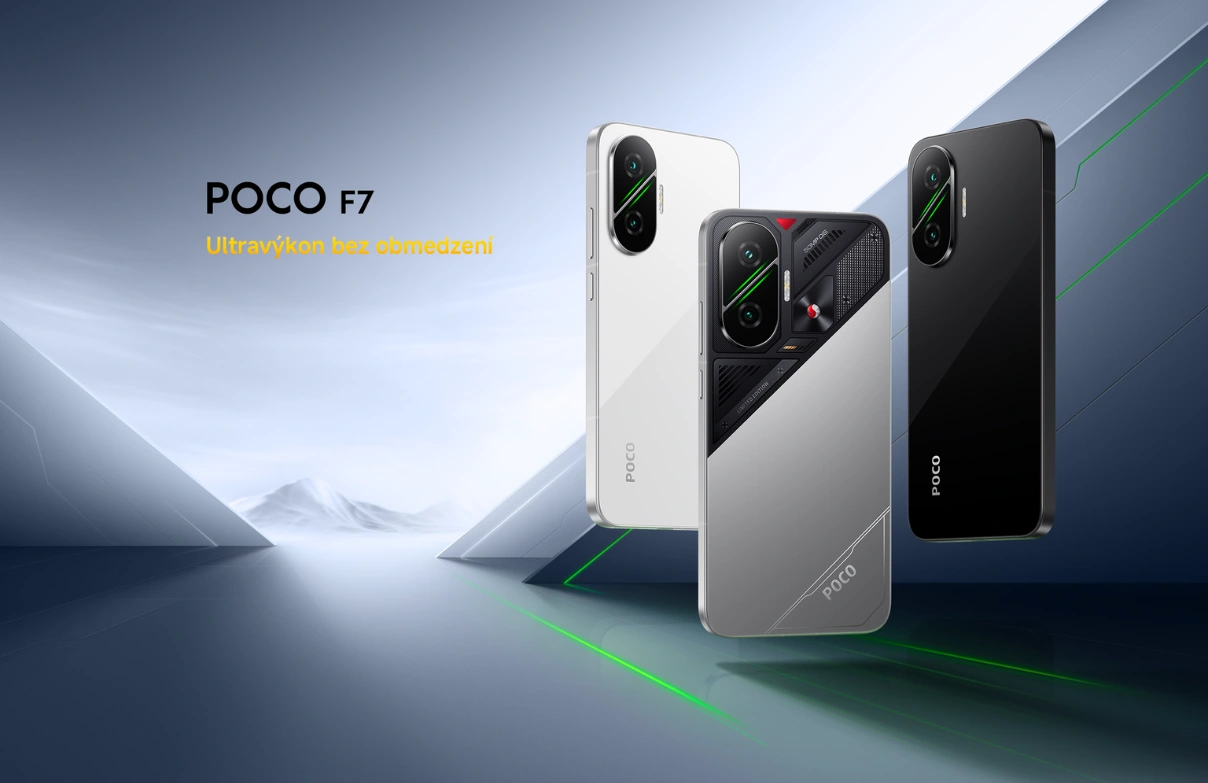 POCO F7 Black ponúka ultra vysoký výkon bez obmedzení.