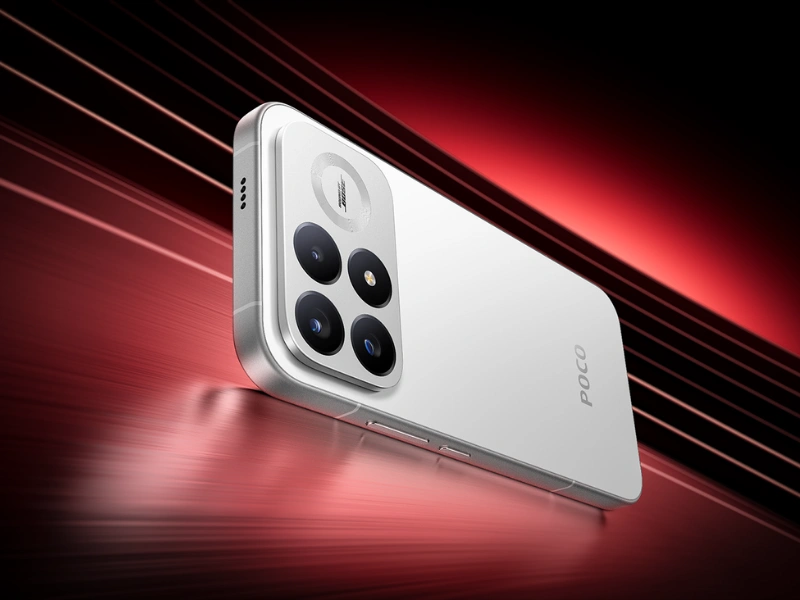 Výnimočný dizajn a krásne farebné vyhotovenie robia z POCO F9 Pro výnimočne krásne zariadenie.