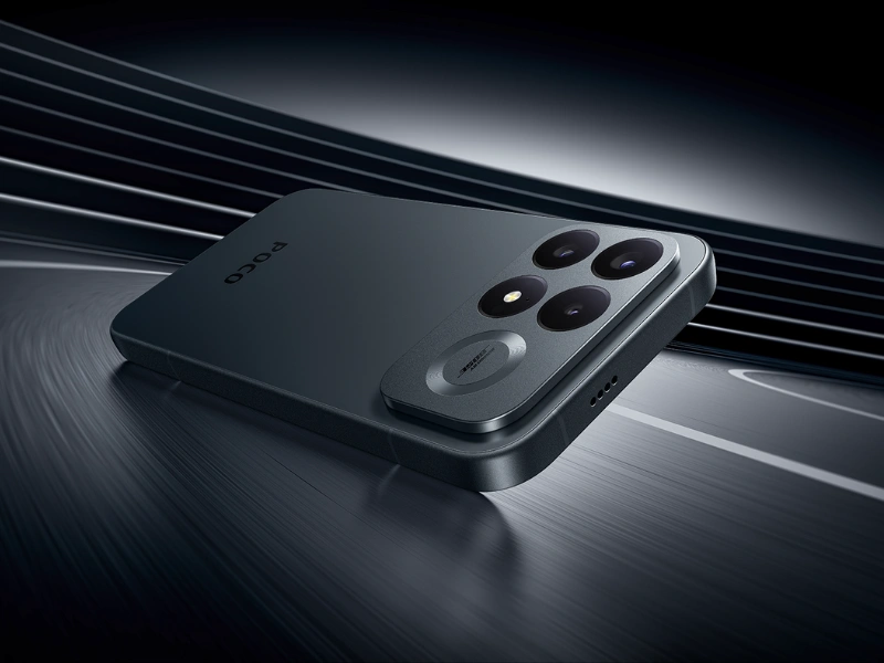 Výnimočný dizajn a krásne farebné vyhotovenie robia z POCO F9 Pro výnimočne krásne zariadenie.