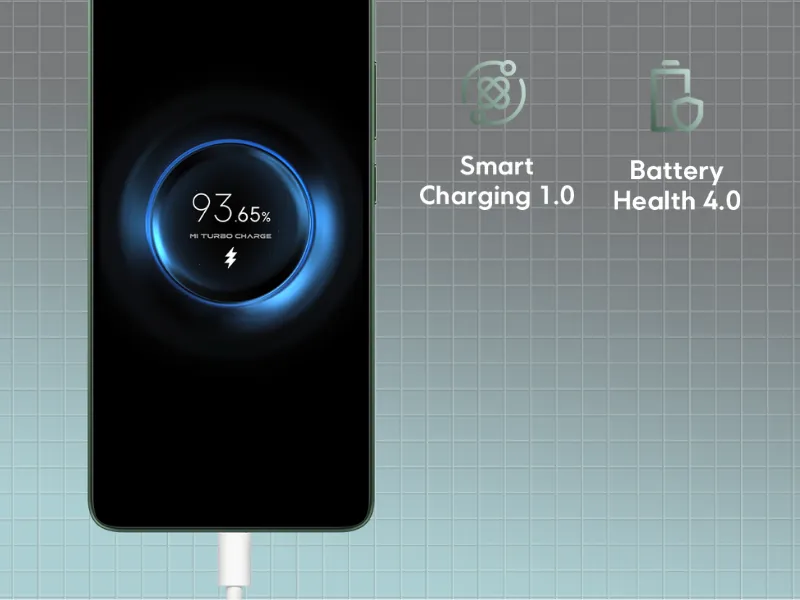 Vďaka bleskurýchlemu 45 W Turbo nabíjaniu máte batériu telefónu POCO M7 Pro 5G Purple už o 30 minút nabitú na 60 %.