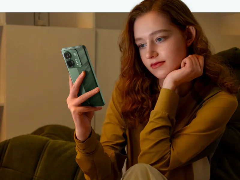 Či už pozeráte filmy, hráte hry alebo len tak blúdite po sociálnych sieťach, pred unavenými očami vás ochráni displej telefónu POCO M7 Pro 5G Purple s trojnásobnou certifikáciou TÜV Rheinland.