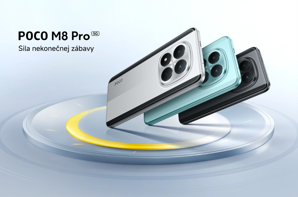 Pocíťte silu nekonečnej zábavy s telefónom POCO M8 Pro 5G