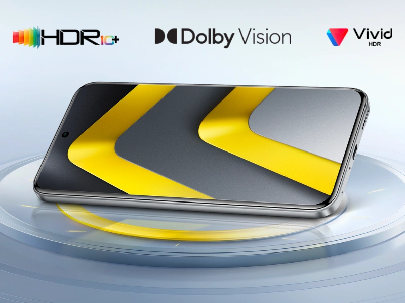 Ponorte sa do svojho obľúbeného obsahu a vychutnajte si ho naplno s ohromujúcim displejom telefónu POCO M8 Pro 5G.