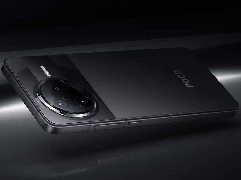 Výnimočný dizajn a krásna čierna farba robia z POCO F7 Pro Black výnimočne krásne zariadenie.