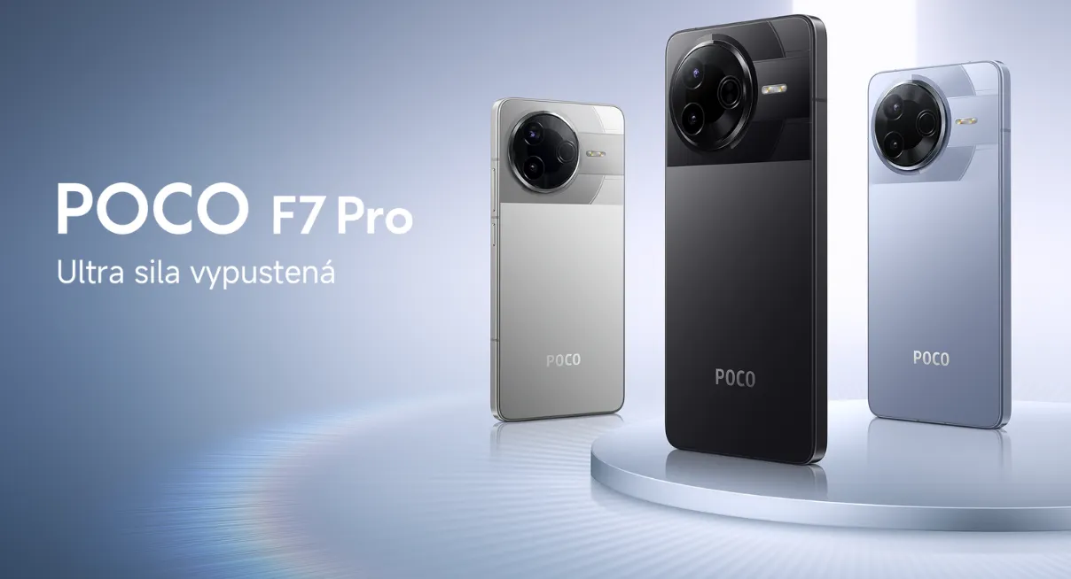 POCO F7 Pro Black Ultra sila vypustená.